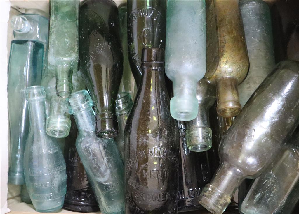 Sussex Interest: Assorted bottles including R.Whites etc.